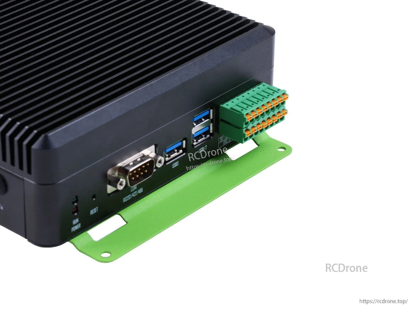 Industrial Edge AI Computer with USB, COM, and Terminal Blocks