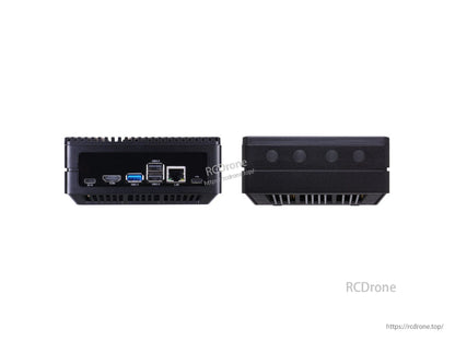 The reComputer J1010 is an Edge AI computer powered by Jetson Nano 4GB, featuring HDMI, USB, CSI, M.2, and GbE for versatile AI applications.