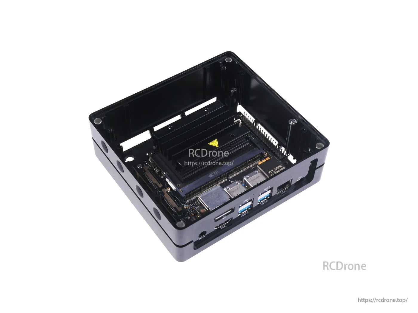 The reComputer J1020 v2 is an Edge AI computer featuring Jetson Nano 4GB, 0.5 TOPS AI performance, 16GB eMMC storage, and M.2 Key M slot for versatile AI applications.