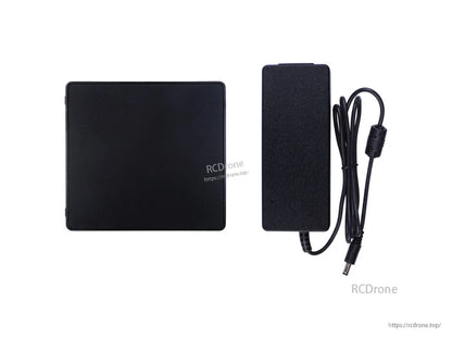 Compact Jetson Xavier NX 16GB AI computer with 21 TOPS performance, aluminum case, and JetPack 4.6 for edge computing applications.