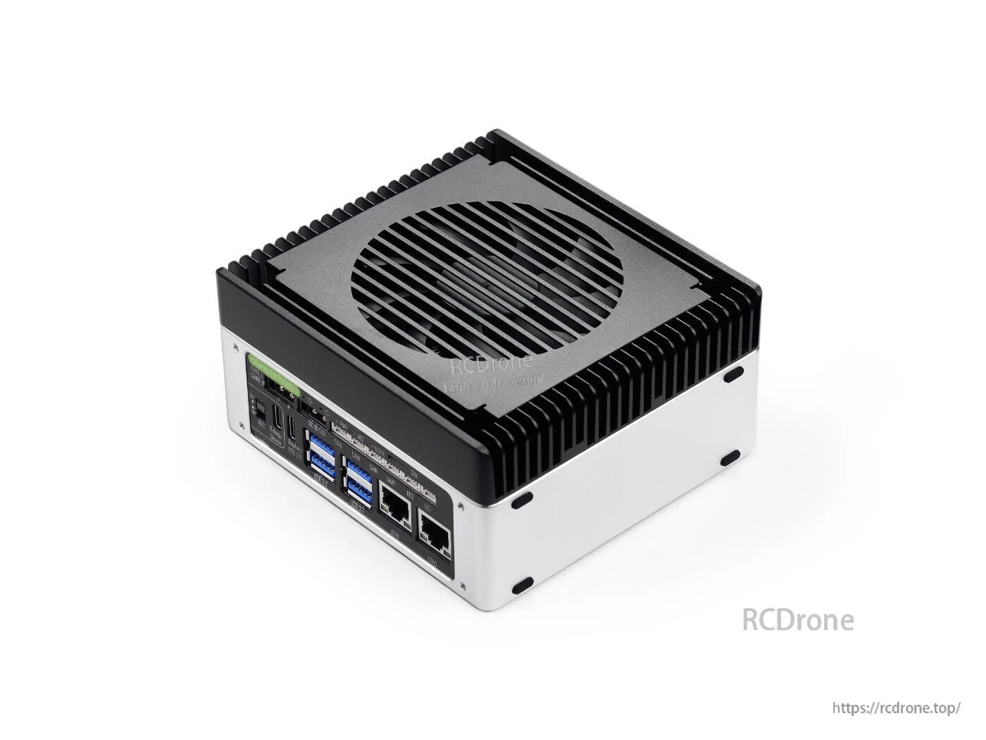 The reComputer J3011 is an Edge AI computer with Jetson Orin Nano 8GB, delivering 67 TOPS, JetPack 6.2, multiple ports, and a cooling fan for efficient performance.