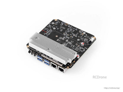 reComputer Robotics J401 Carrier Board for Jetson Orin Nano/Orin NX, 6x USB 3.2, Dual GbE, M.2 B/E/M, JetPack 6.2