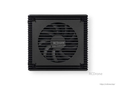 Jetson Orin NX-powered Edge AI computer with 16GB RAM, 157 TOPS, 6x USB 3.2, dual GbE, CAN, and 19–54V power support for high-performance drone applications.