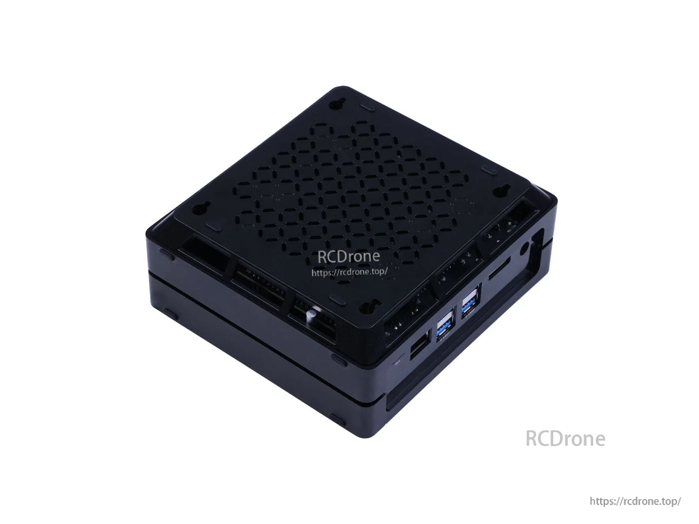 reComputer J4012 features Jetson Orin NX 16GB, delivers 100 TOPS, includes 128GB NVMe, HDMI, and four USB 3.2 ports for powerful edge AI computing.