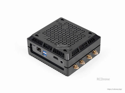 Jetson Orin NX 16GB edge AI computer with 100 TOPS, 128GB NVMe storage; Super Mode not supported.