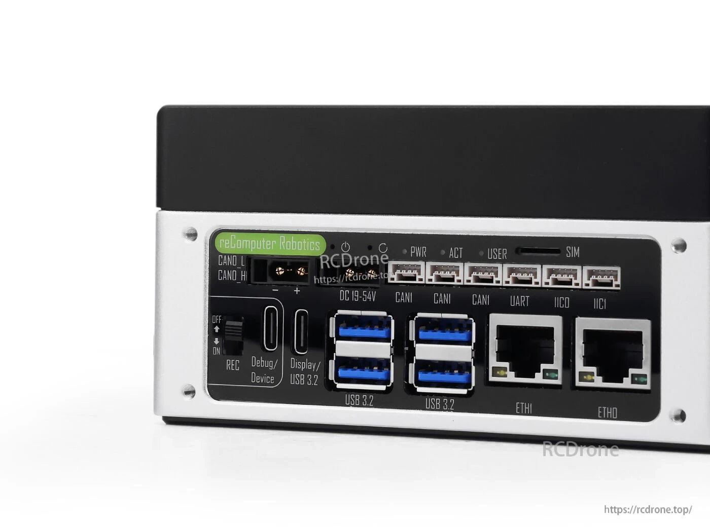 The reComputer J4012 is an NVIDIA Jetson Orin NX-powered AI computer with 16GB RAM, 157 TOPS, and multiple I/O options for robotics and edge AI applications.