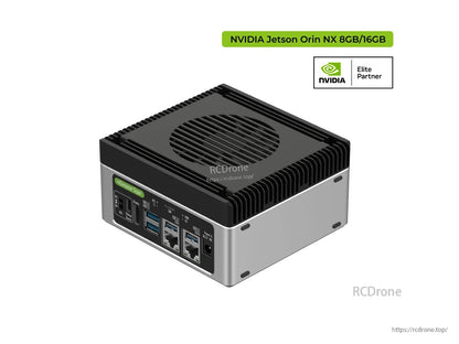 NVIDIA Jetson Orin NX 8GB/16GB powers reComputer J401 with 157 TOPS, 10–40W, JetPack 6.2, rich I/O; Elite Partner solution for AI edge computing.