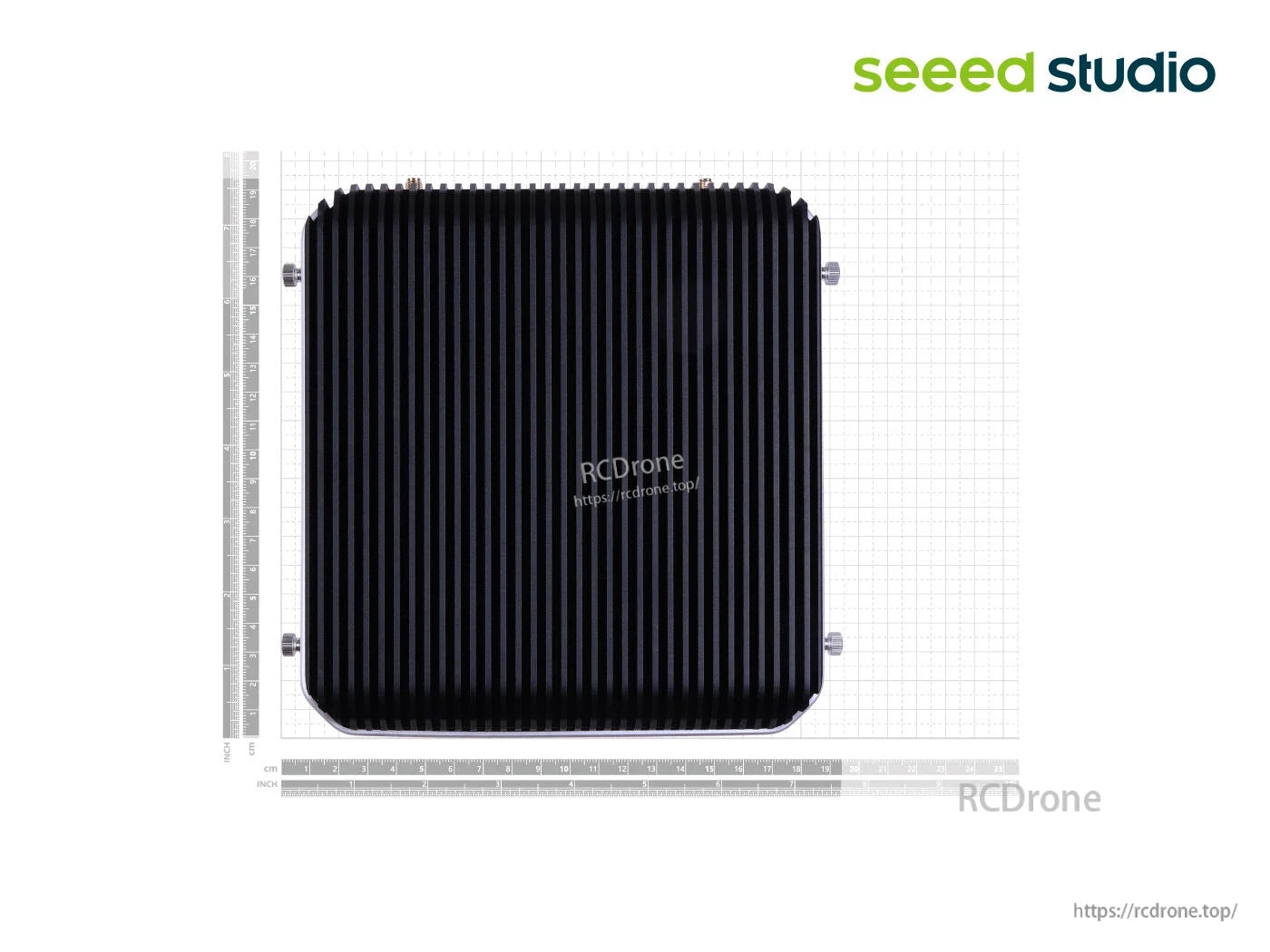 Industrial fanless AI NVR server with PoE and SATA bays