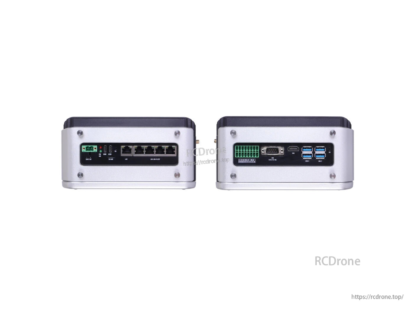 Industrial NVR Server with PoE, USB, HDMI, and Ethernet Ports