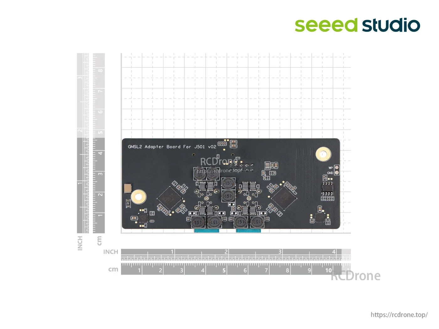 reServer Industrial J501 – GMSL Extension Board | MAX96724RGTNV, up to 8 GMSL1/2 cameras, 4-lane MIPI per deserializer, 103 x 45mm