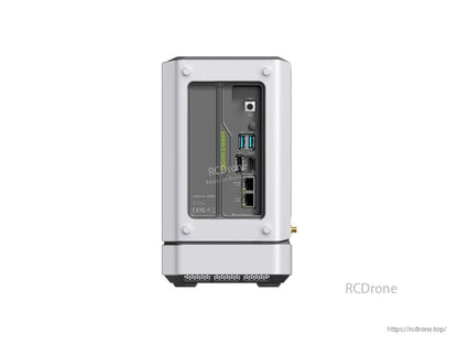 reServer J2032 AI NVR features Jetson Xavier NX, 16GB RAM, 256GB SSD, 2.5GbE, and supports 4G/5G/LoRaWAN for advanced edge AI and surveillance applications.