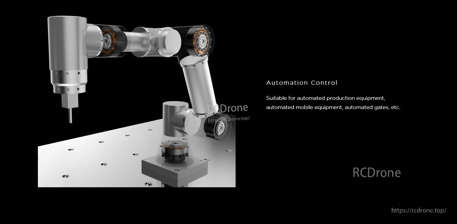 RobStride 04 Actuator Module for automation in production, mobile equipment, and gates.