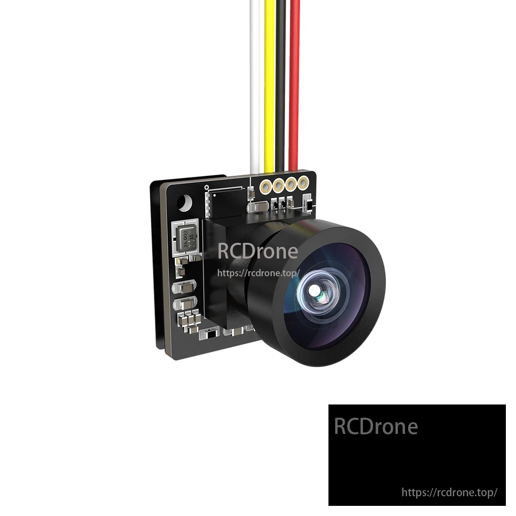 RunCam HDZero Eco Camera, RunCam HDZero Eco provides 720p 60FPS video, 98° FOV, and weighs just 1.8g, ideal for lightweight FPV in Whoops drones.