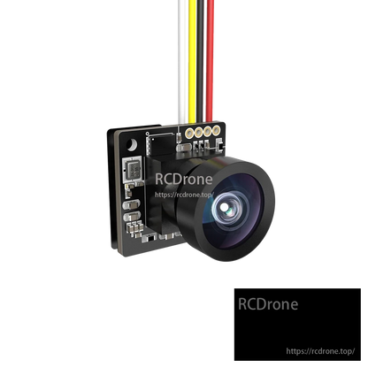 RunCam HDZero Eco Camera, RunCam HDZero Eco provides 720p 60FPS video, 98° FOV, and weighs just 1.8g, ideal for lightweight FPV in Whoops drones.