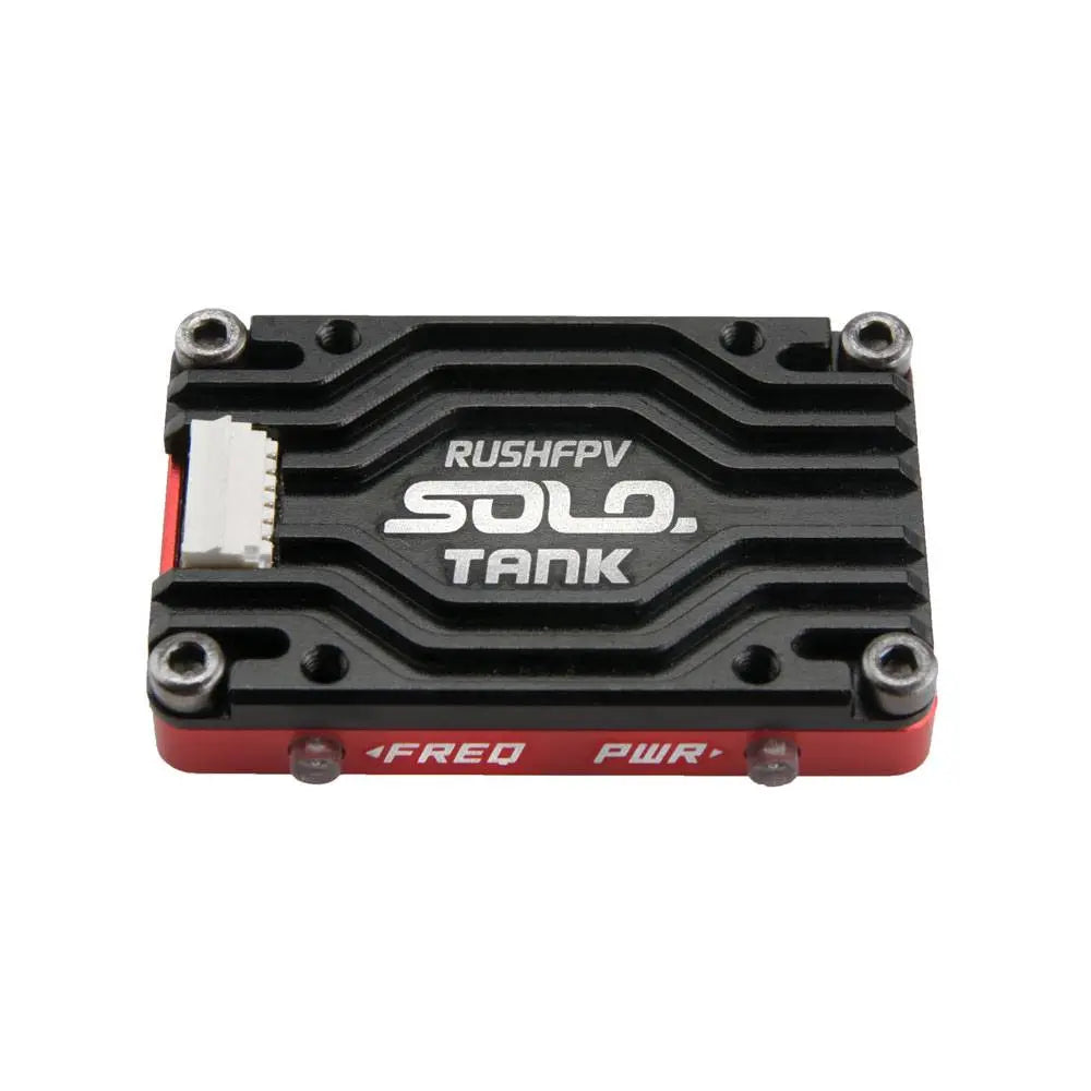 RushFPV Rush Tank SOLO 1W 5.8GHz VTX - 5V 1A 48CH PIT/25/400/600/800/1000mW FPV Video Transmitter 5 RushFPV Rush Tank SOLO 1W 5.8GHz VTX, 6S HV Input: Supports a wide range of input voltages .