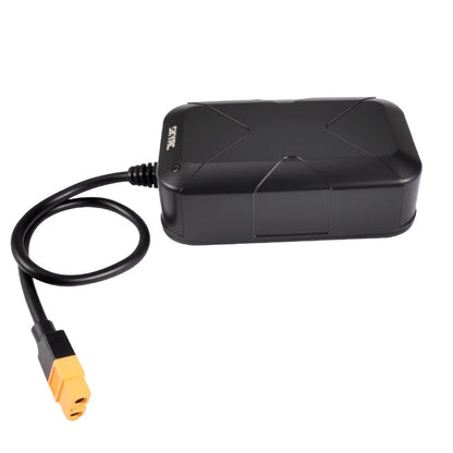 SkyRC PSA100 AC power supply brick with attached cable and yellow XT60 output connector