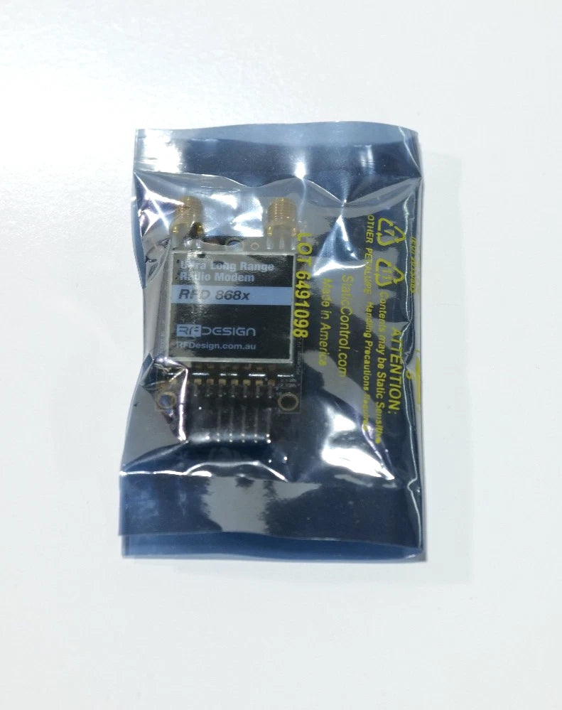 3DR RFDesign RFD 868x Modem Radio a Lunga Distanza Bundle 868MHz 1W Telemetria Coppia Abbinata per UAV Drone MAVLink SiK