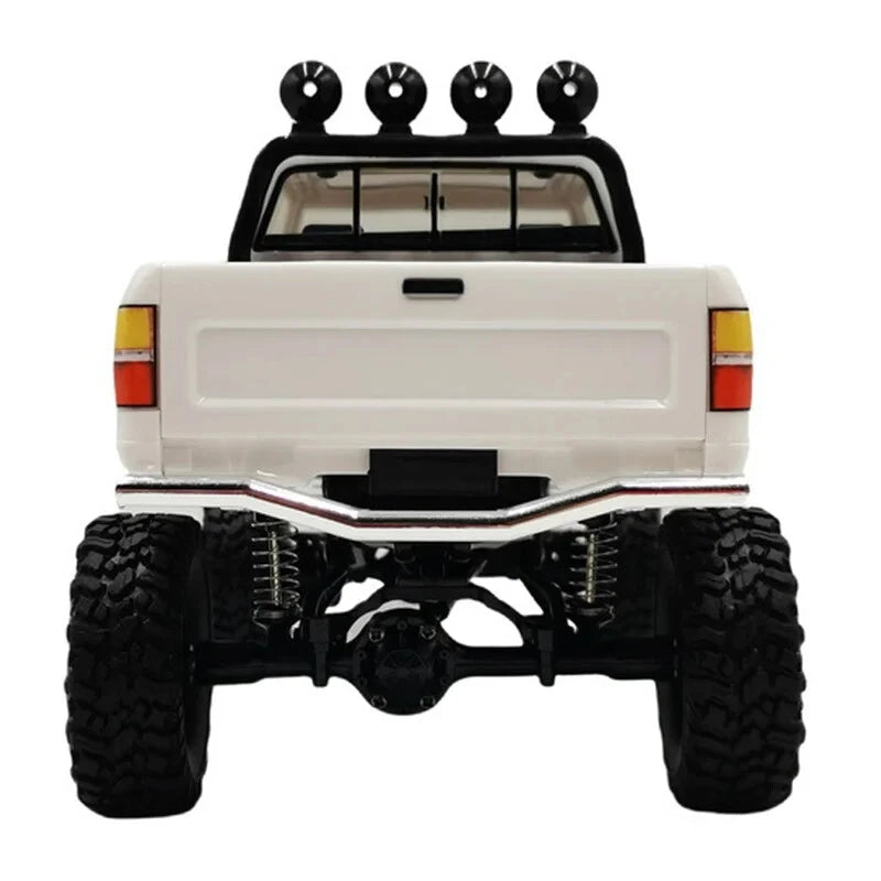 WPL C64-1 RC কার 1:16 2.4G 4WD রিমোট কন্ট্রোল পিক-আপ ট্রাক, এলইডি হেডলাইট, ৭.৪V ইউএসবি চার্জিং, অফ-রোড RTR