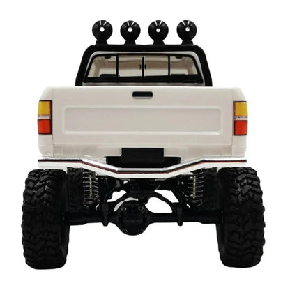 WPL C64-1 RC কার 1:16 2.4G 4WD রিমোট কন্ট্রোল পিক-আপ ট্রাক, এলইডি হেডলাইট, ৭.৪V ইউএসবি চার্জিং, অফ-রোড RTR