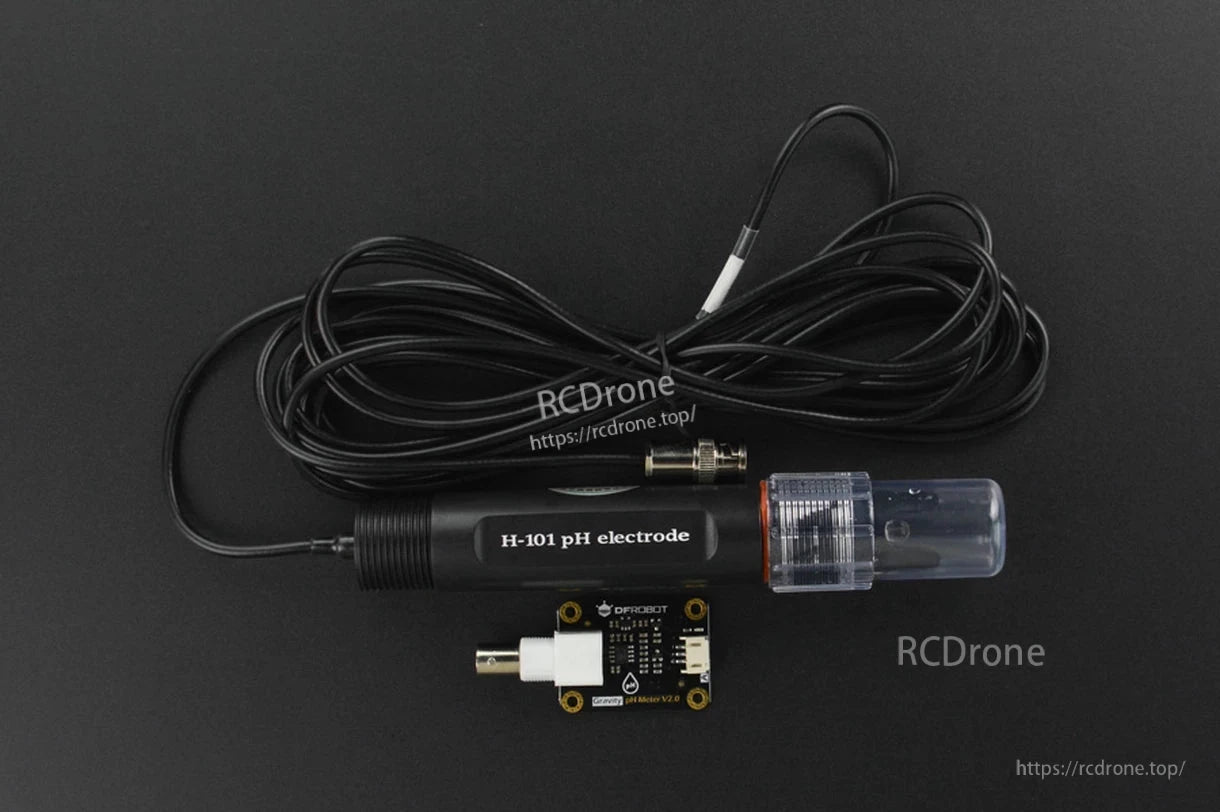 SEN0169-V2 pH Meter, Calibrate with fresh pH 4.00 and pH 7.00 buffers at operating temperature for best accuracy.