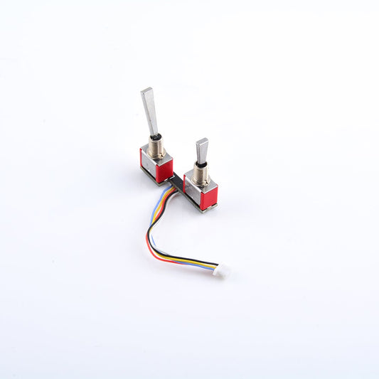 RadioMaster TX16S MKII & TX16S replacement switch pair with 5-pin lead and JST plug