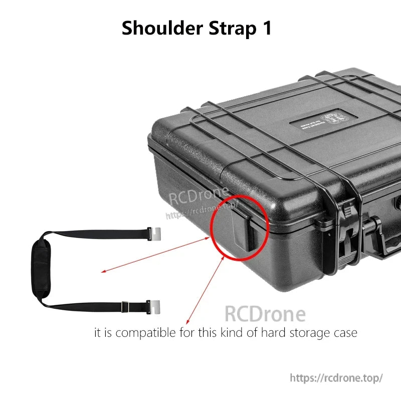 Shoulder Strap 1 compatible with hard storage case