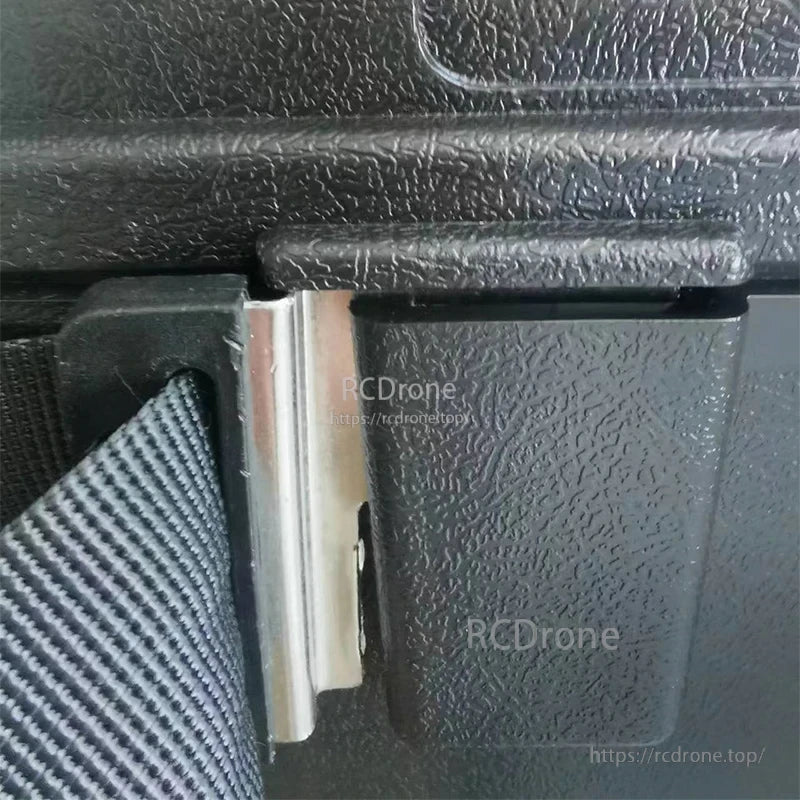 A hard case shoulder strap for carrying DJI Mini 3 Pro and other compatible drones.