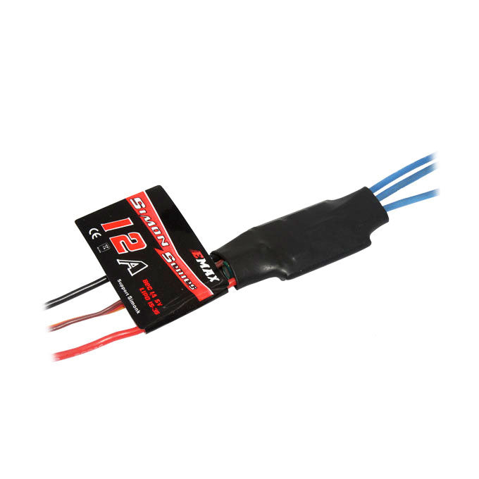 EMAX Simon Series 12A ESC electronic speed controller with heat-shrink and motor leads