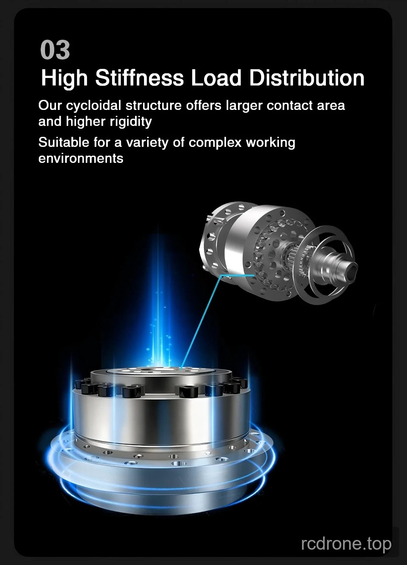 Exploded reducer assembly detail graphic