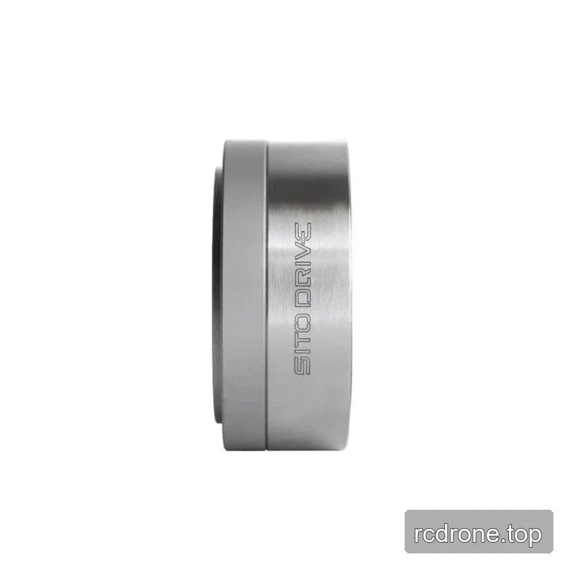 Side profile of the SITO DRIVE CD-20 reducer showing the cylindrical metal housing and engraved SITO DRIVE marking.