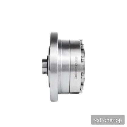 Side profile of the SITO DRIVE CS-17-I reducer showing its cylindrical housing, flange edge, shaft, and bolted end.