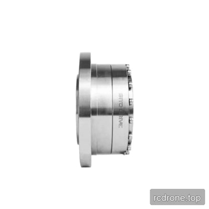 Side profile of the SITO DRIVE CS-25-II reducer showing its cylindrical metal housing, front flange, and rear fasteners.