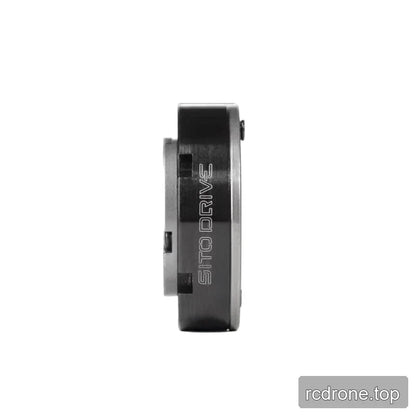 Side profile of the SITO DRIVE HD-05 reducer showing the slim black circular housing and vertical SITO DRIVE engraving.