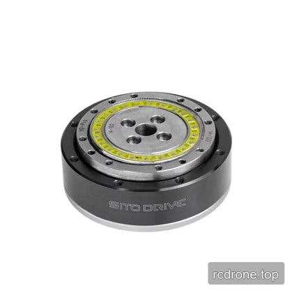 Angled top view of the SITO DRIVE HD-11 Pro reducer showing the black cylindrical housing and engraved SITO DRIVE side mark.