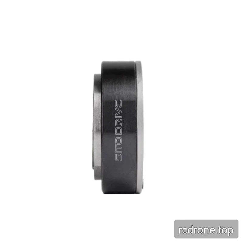 Side profile of the black SITO DRIVE HD-11 Pro reducer housing with a narrow silver edge and vertical engraved branding.