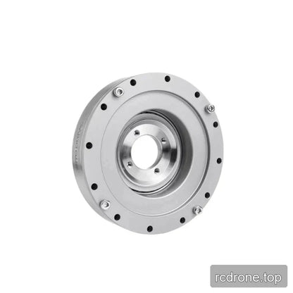 Rear angled view of the SITO DRIVE HD-20 reducer showing the plain circular housing face, recessed center bore and mounting holes.
