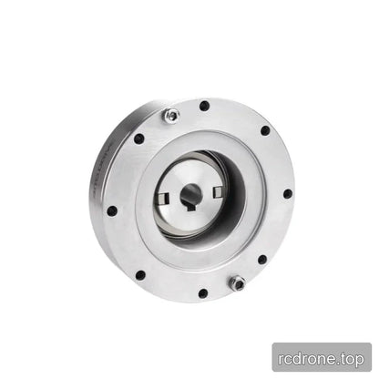 Rear angled view of the SITO DRIVE HS-14-I reducer with recessed central coupling area and circular mounting flange.