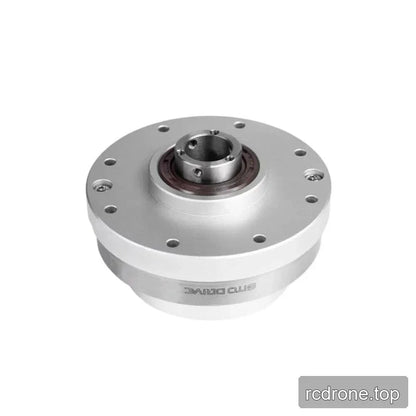 Top angled view of the SITO DRIVE HS-14-II reducer showing its projecting central hub, seal, and mounting-hole flange.