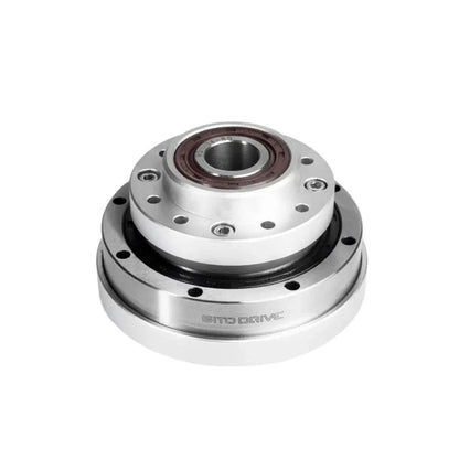 SITO DRIVE HS-14-II reducer in an elevated angled view showing the raised central hub and stepped outer housing.