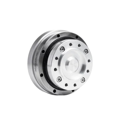 SITO DRIVE HS-14-IV reducer shown from the front, with a circular mounting face, bolt holes and outer housing.