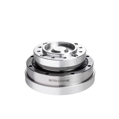 SITO DRIVE HS-14-IV reducer viewed from above, showing the raised circular top flange, recessed center and housing ring.