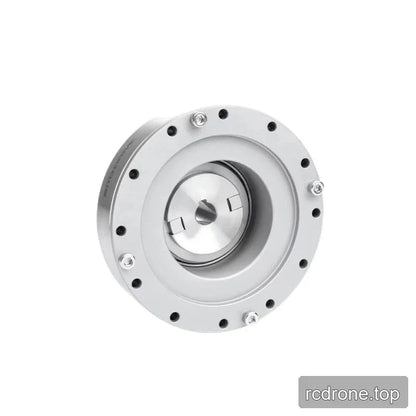 Rear angled view of the SITO DRIVE HS-17-I reducer showing the recessed circular face, central opening, and outer mounting flange.