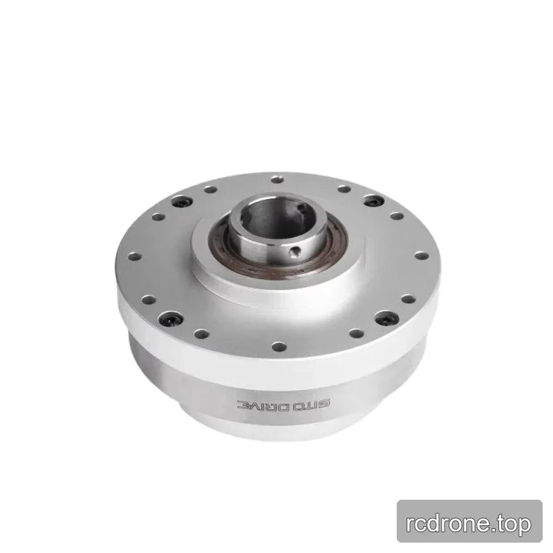 SITO DRIVE HS-17-II reducer shown from the hub side with a protruding central bore and surrounding bolt holes.