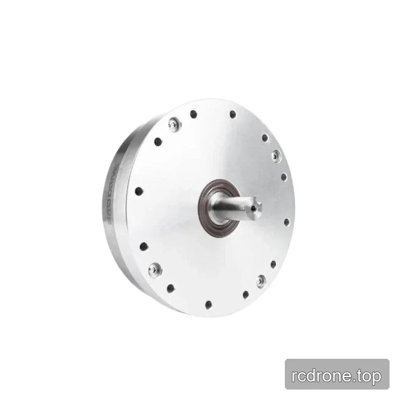 SITO DRIVE HS-20-IV reducer rear face with a central output shaft, surrounding bearing area, and circular bolt holes.