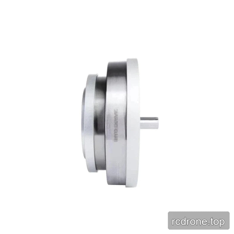 Side profile of the SITO DRIVE HS-32-IV reducer showing its stacked circular housing and a short protruding shaft.