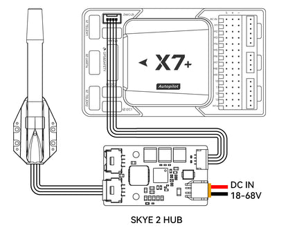 CUAV SKYE 2 Airspeed Sensor