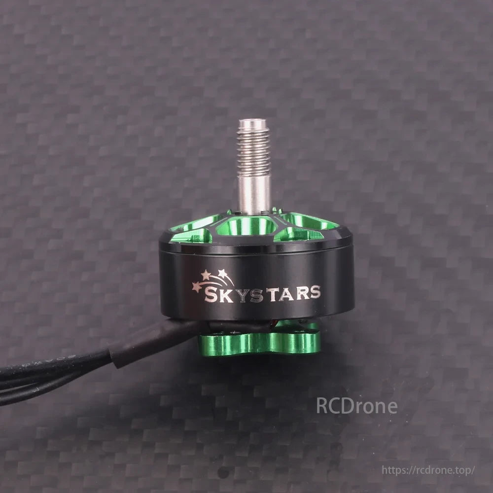 SKYSTARS 2207 1950KV Brushless Motor, This motor supports 4-6S LiPo batteries and delivers up to 980W power, offering strong thrust, stable control, and reliable efficiency.