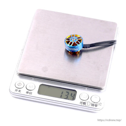 SKYSTARS KOKO 1505 3450KV motor, 13.4g, for 2.5-4" FPV drones, has a 1.5mm shaft.