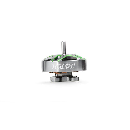 SPECTER 1202.5 11000KV brushless motor side profile with HGLRC logo and protruding shaft