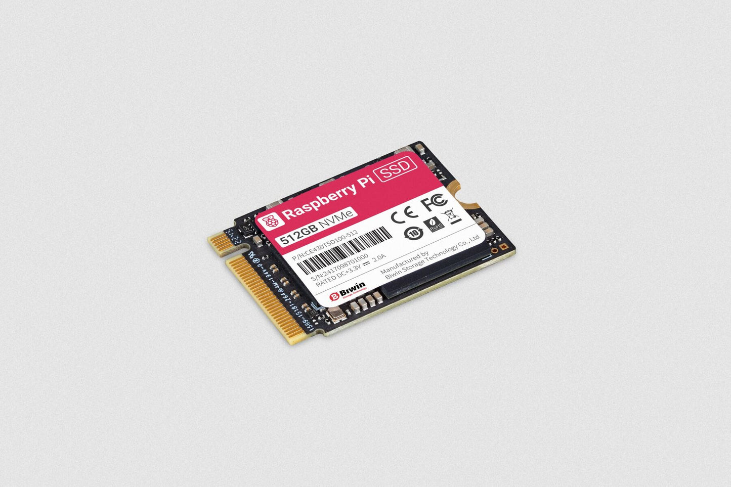 NVMe M.2 2280 SSD 2TB